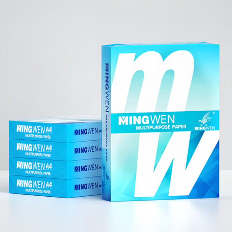 明闻（MINGWEN）a4打印纸80g 双面打印复印纸一箱 顺滑不卡纸500张/包 免费开增票 【高性价比】-A4/80（4包装）